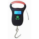 Waterproof Fishing scale with max 50kg,  tape 80cm and temperature